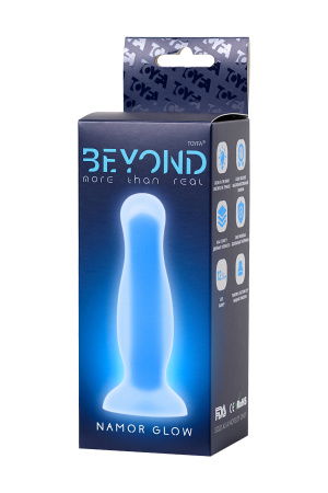 Анальная втулка светящаяся в темноте Beyond by Toyfa Namor Glow