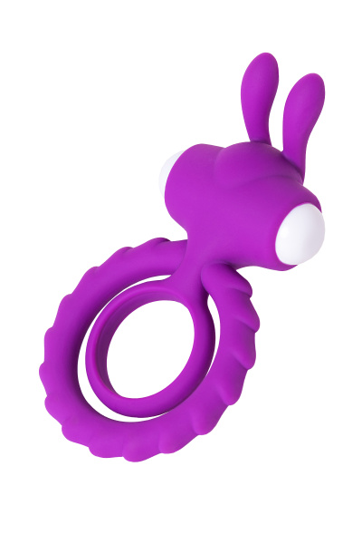 Эрекционное  кольцо на пенис JOS GOOD BUNNY, фиолетовый, 9 см